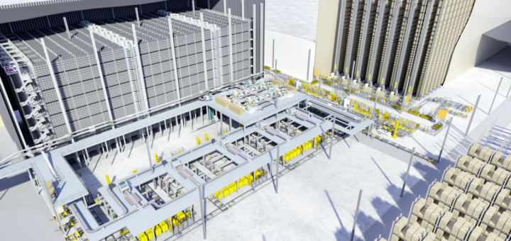 Nové logistické centrum v Mississippi