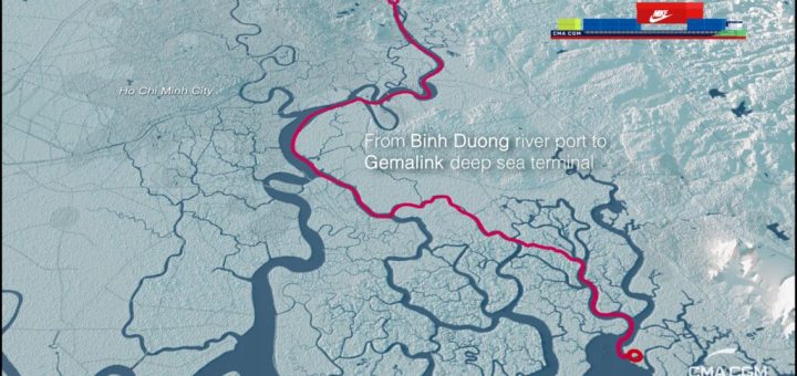 Nike Elektrická riečna plošina vo Vietname