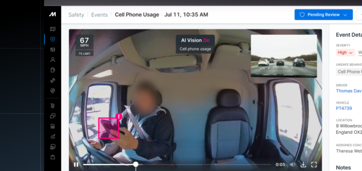 AI platforma flotily spúšťaná v Spojenom kráľovstve