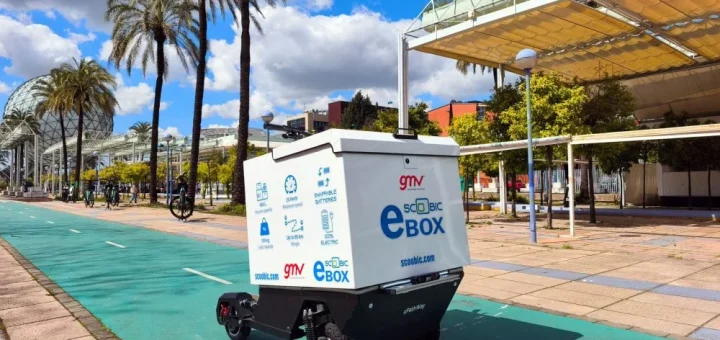 Nové autonómne elektrické vozidlo pre mestskú doručovanie