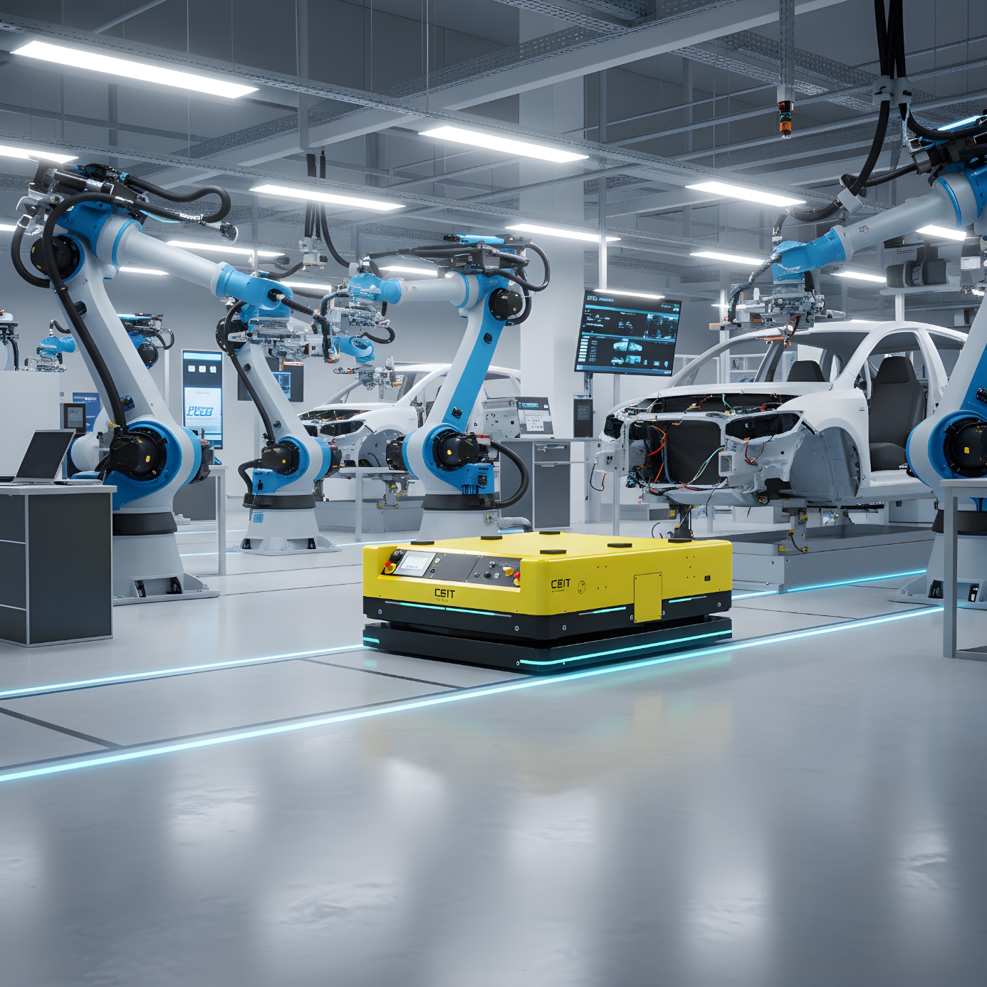 Revolúcia v ťažkej doprave: Pokročilé AGV znižujú riziko pri výrobe batérií