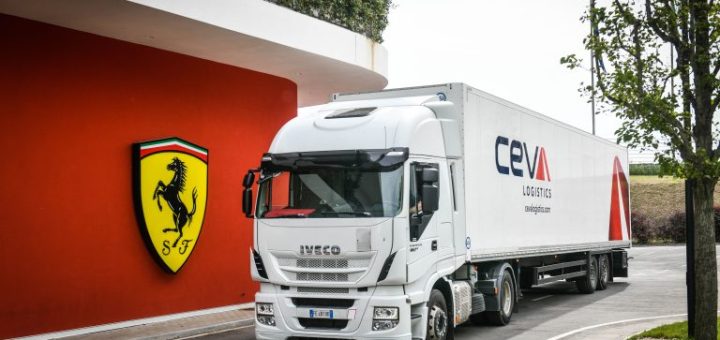 Logistický partner pre Scuderia Ferrari