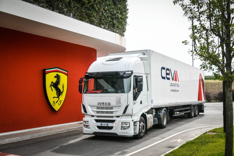 Logistický partner pre Scuderia Ferrari