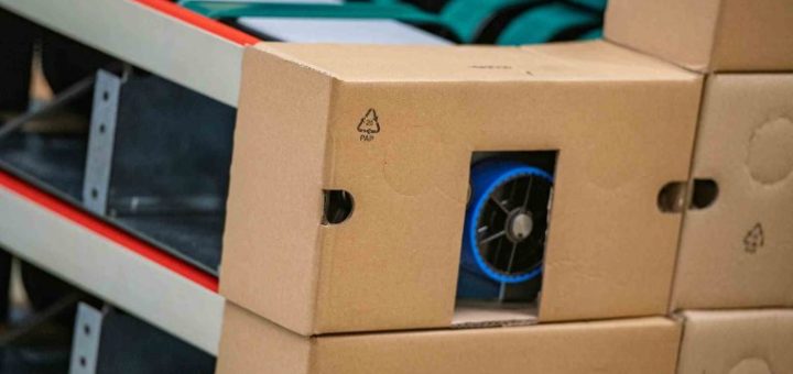 Obalové materiály na báze vlákniny pre stroje