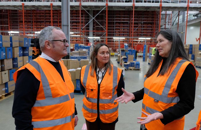 Corby Logistics Hub predstavuje inovácie počas VIP návštevy