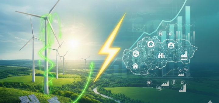 Ako vplýva zelená energia na ceny elektriny na Slovensku