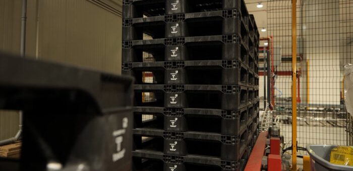 Nový kruhový paleta pre udržateľnú logistiku