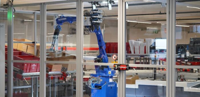 Výber objednávok s inteligentnou robotikou