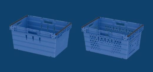 Bale Arm Crates maximalizujú priestor
