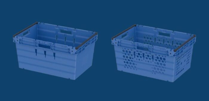 Bale Arm Crates maximalizujú priestor