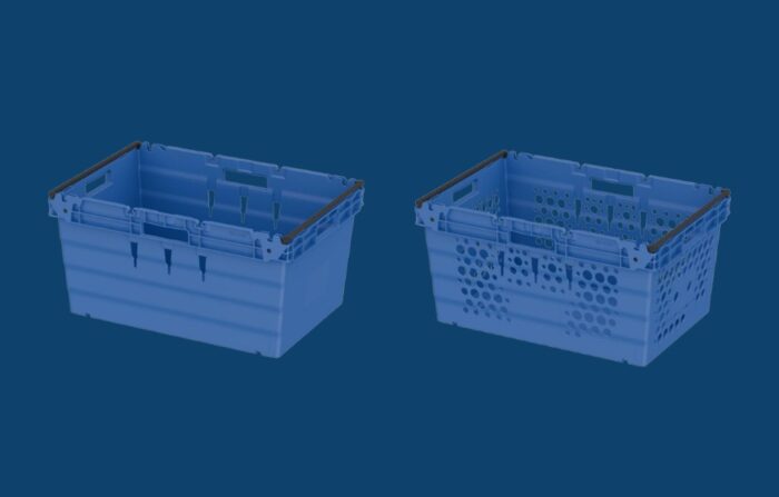 Bale Arm Crates maximalizujú priestor