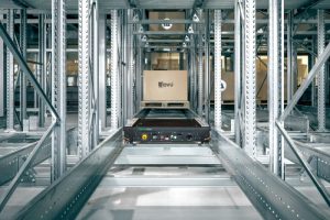 Nové vývoja v automatizácii štvorcestného paletového špedičného systému