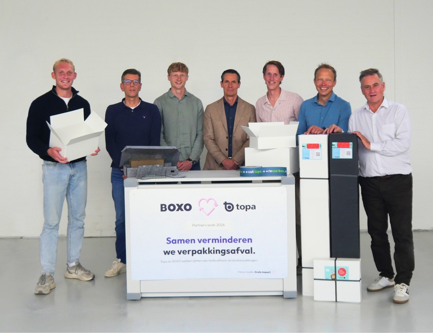 Topa a Boxo prepájajú opakovane použiteľné obaly s digitálnym systémom